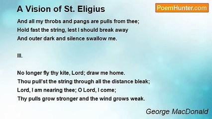 George MacDonald - A Vision of St. Eligius
