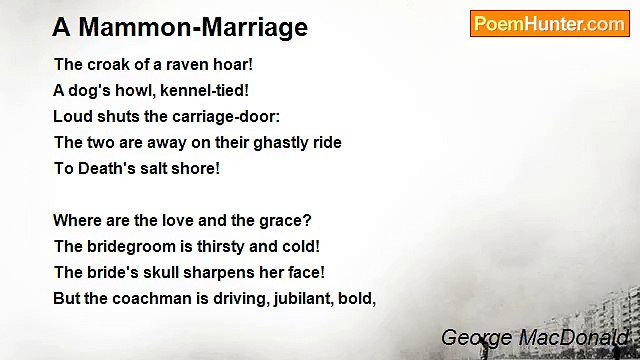 George MacDonald - A Mammon-Marriage