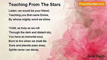 Jane Taylor - Teaching From The Stars
