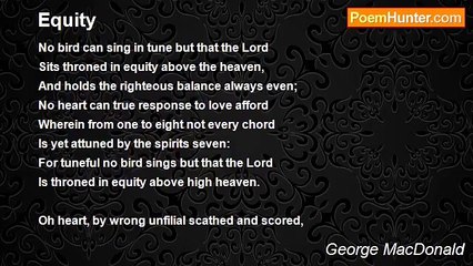 George MacDonald - Equity
