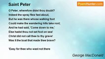 George MacDonald - Saint Peter