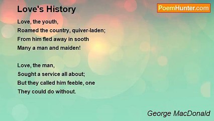 George MacDonald - Love's History
