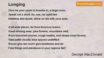 George MacDonald - Longing