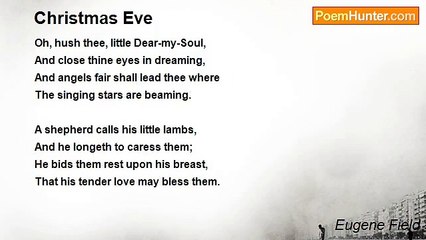 Eugene Field - Christmas Eve