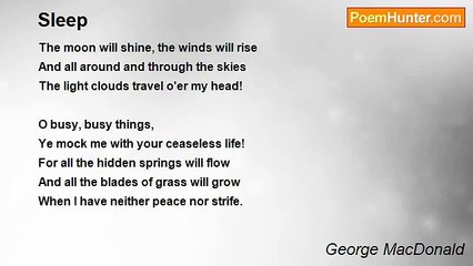 George MacDonald - Sleep