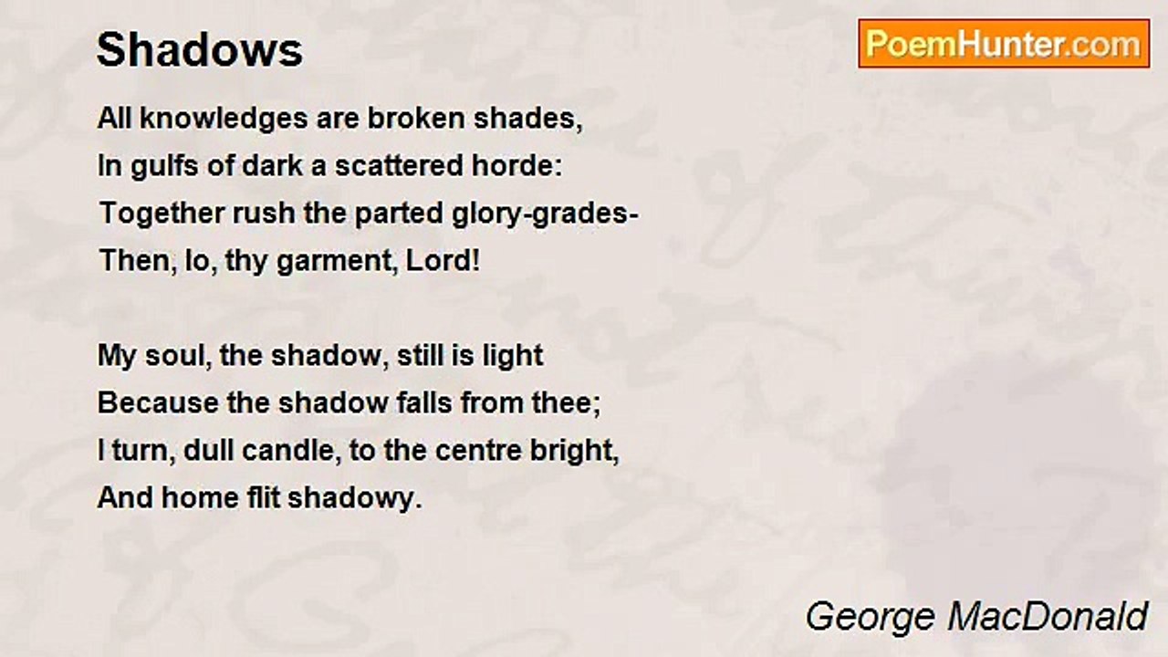 George MacDonald - Shadows