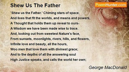 George MacDonald - Shew Us The Father