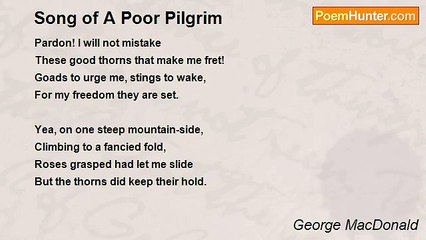 George MacDonald - Song of A Poor Pilgrim