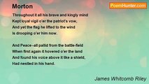 James Whitcomb Riley - Morton