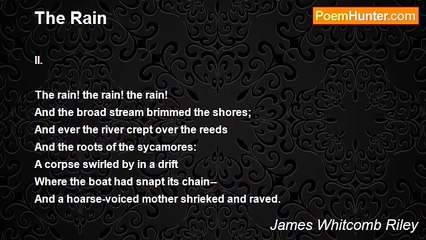 James Whitcomb Riley - The Rain