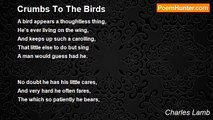 Charles Lamb - Crumbs To The Birds