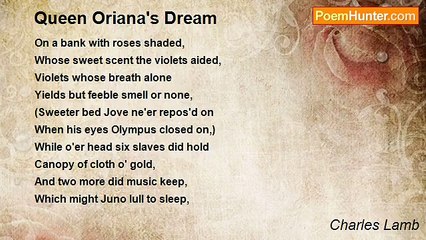 Charles Lamb - Queen Oriana's Dream