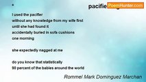 Rommel Mark Dominguez Marchan - *                                              pacifier argument