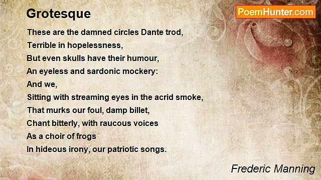 Frederic Manning - Grotesque