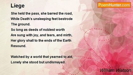 William Watson - Liege