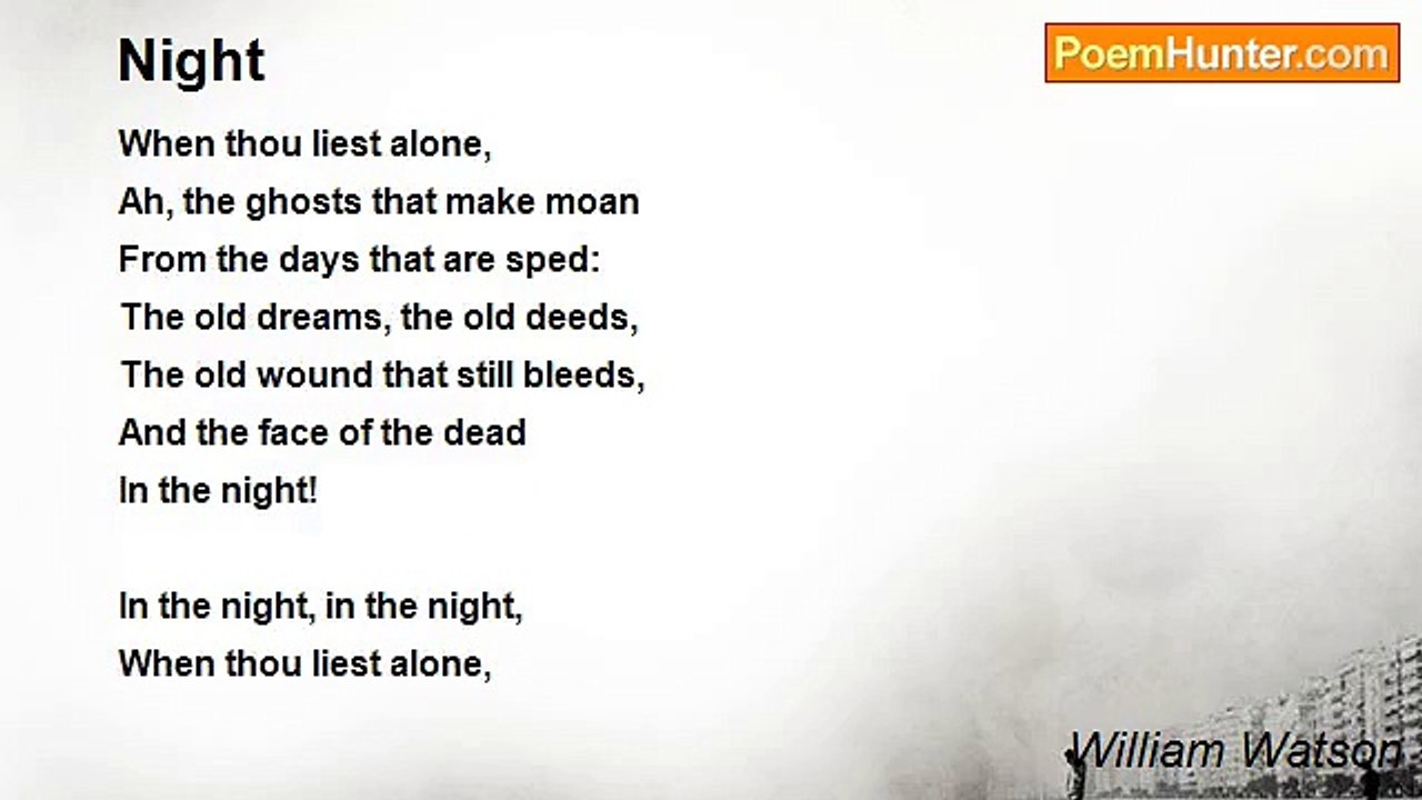William Watson - Night