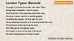 William Ernest Henley - London Types: Barmaid