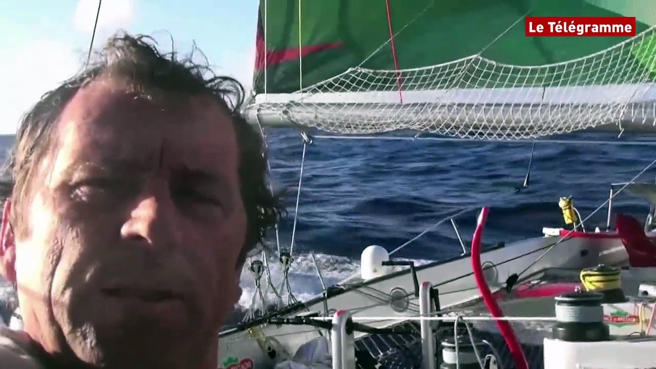 Route du Rhum. Prince de Bretagne - Images du bord
