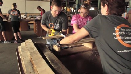 Reuse by building furniture - Life Cycle Building Center of Georgia