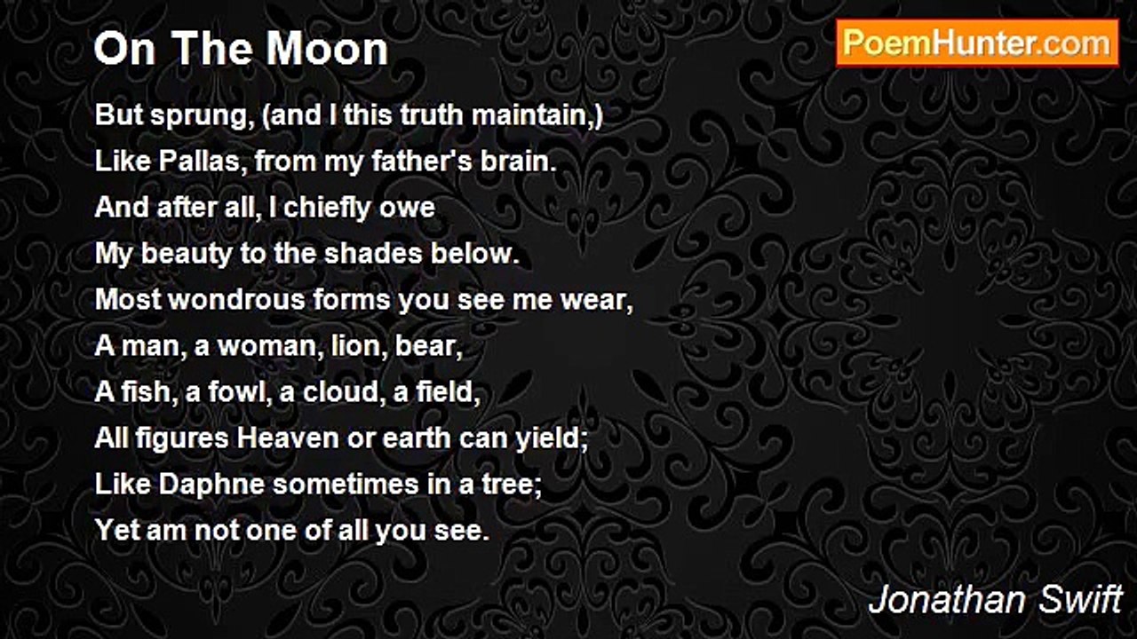 Jonathan Swift - On The Moon