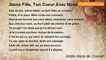 Andre Marie de Chenier - Jeune Fille, Ton Coeur Avec Nous