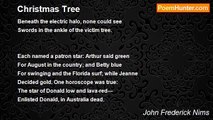 John Frederick Nims - Christmas Tree