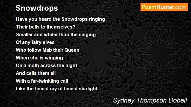 Sydney Thompson Dobell - Snowdrops