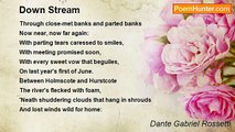 Dante Gabriel Rossetti - Down Stream