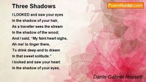 Dante Gabriel Rossetti - Three Shadows