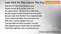 Dante Gabriel Rossetti - Last Visit To The Louvre The Cry Of The P.R.B., After A Careful Examination Of The Canvases Of Ruben