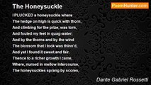 Dante Gabriel Rossetti - The Honeysuckle