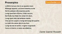 Dante Gabriel Rossetti - Proserpina