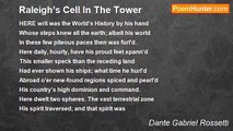 Dante Gabriel Rossetti - Raleigh’s Cell In The Tower