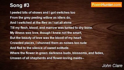 John Clare - Song #3