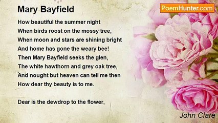 John Clare - Mary Bayfield