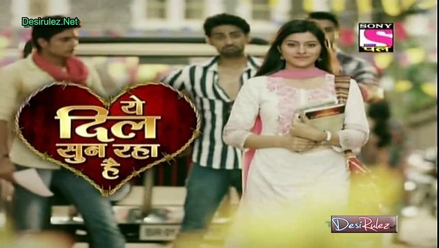 Yeh Dil Sun Raha Hain 10th November 2014 Part1