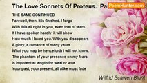 Wilfrid Scawen Blunt - The Love Sonnets Of Proteus.  Part II: To Juliet: LIII