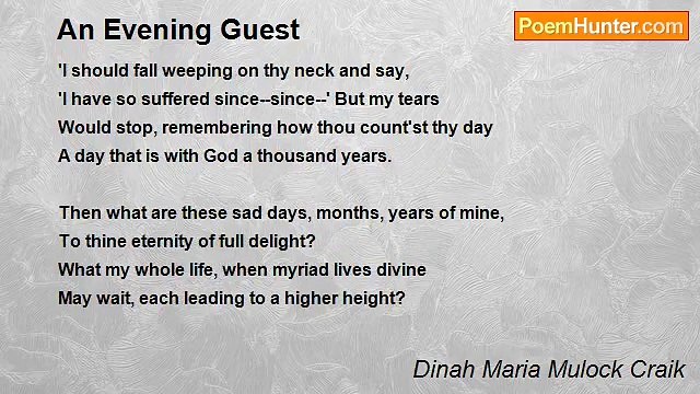 Dinah Maria Mulock Craik - An Evening Guest