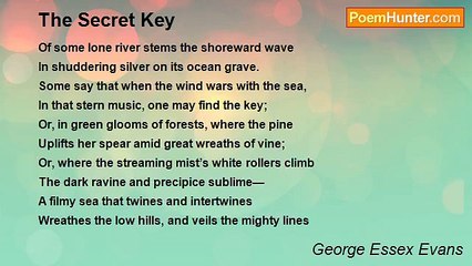 George Essex Evans - The Secret Key