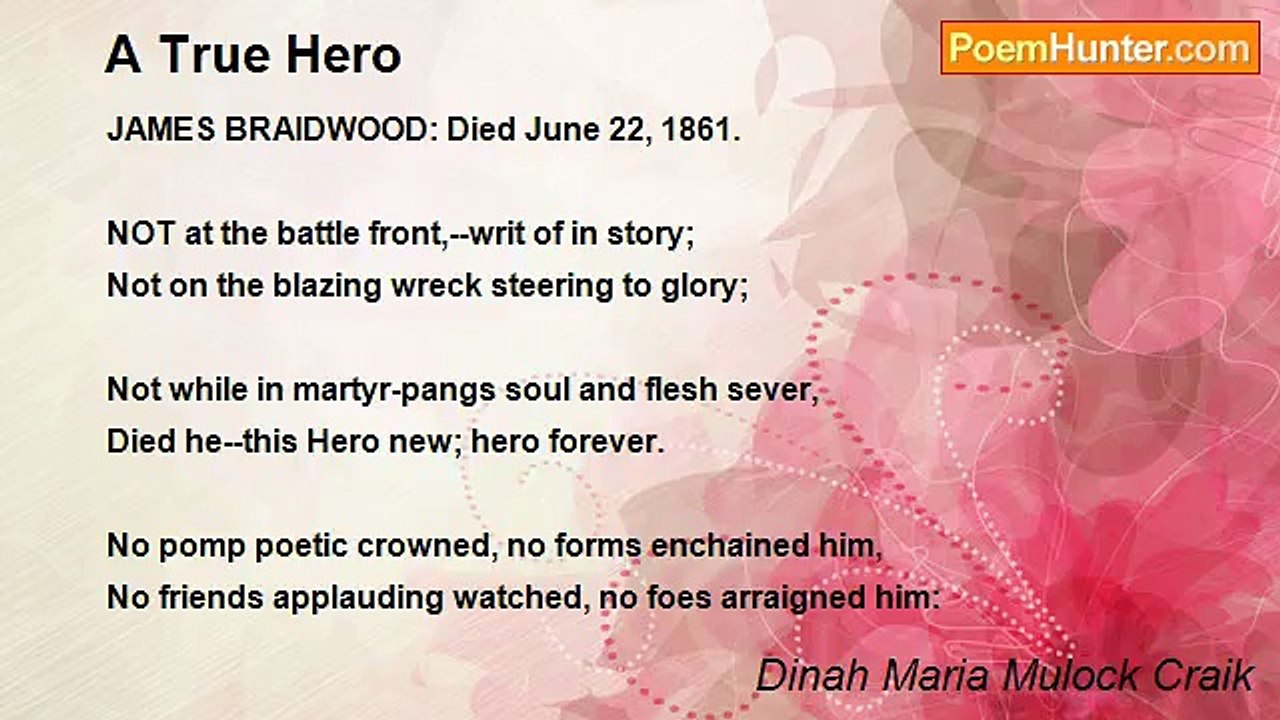 Dinah Maria Mulock Craik - A True Hero