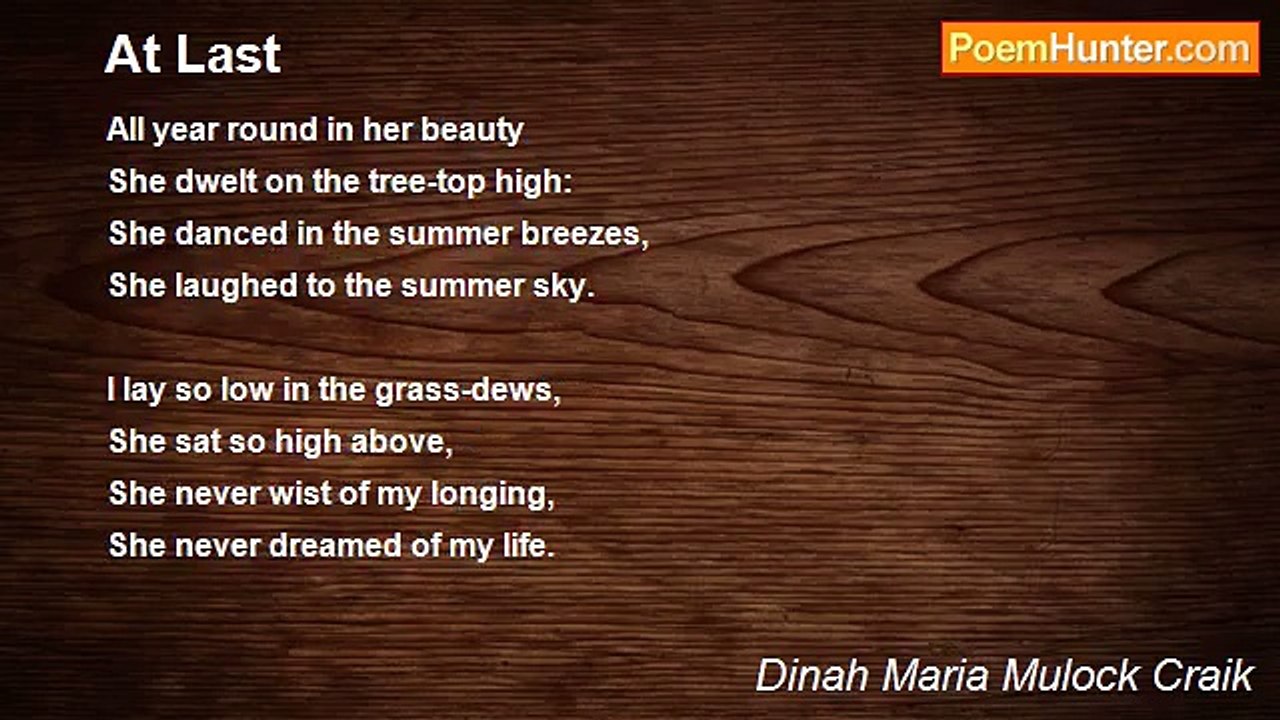 Dinah Maria Mulock Craik - At Last