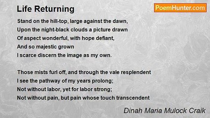 Dinah Maria Mulock Craik - Life Returning