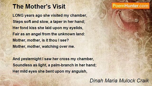 Dinah Maria Mulock Craik - The Mother’s Visit