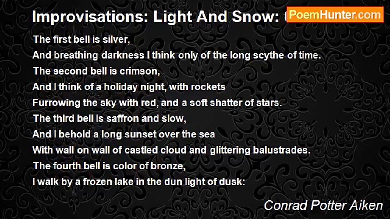 Conrad Potter Aiken - Improvisations: Light And...
