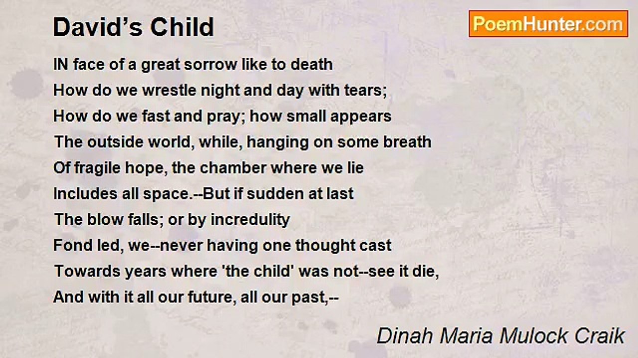 Dinah Maria Mulock Craik - David’s Child