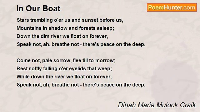 Dinah Maria Mulock Craik - In Our Boat