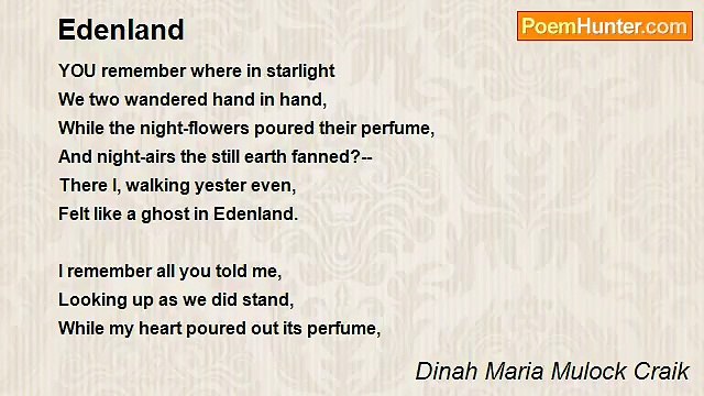 Dinah Maria Mulock Craik - Edenland