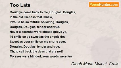 Dinah Maria Mulock Craik - Too Late