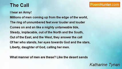 Katharine Tynan - The Call