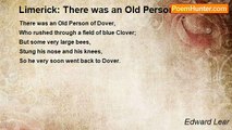 Edward Lear - Limerick: There was an Old Person of Dover